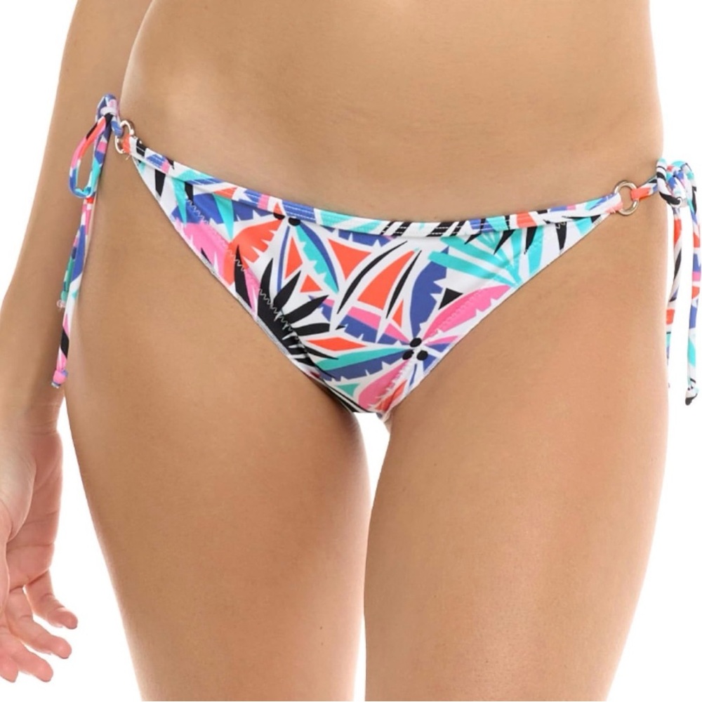 NWT Body Glove Womens Brasilia Tie Side Cheeky Bikini Bottom - XL